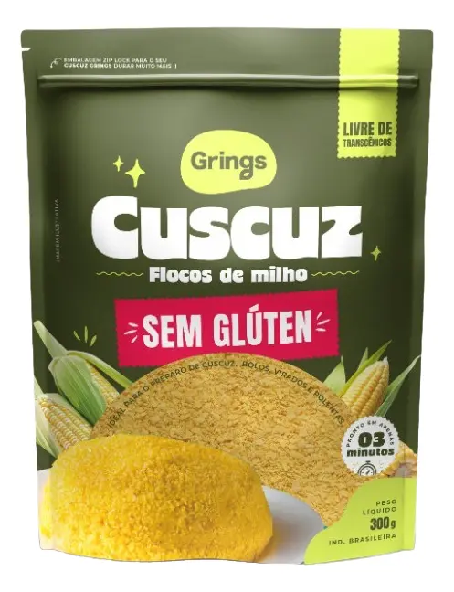 Imagem do produto Cuscuz Sem Glúten 300 Gramas Grings
